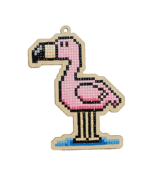 Flamingo CSW285 Diamond Painting on Plywood Kit - Wizardi