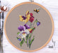 Flower Pansies - PDF Cross Stitch Pattern - Wizardi