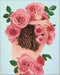 Flower Tenderness CS2523 15.8 x 19.7 inches Crafting Spark Diamond Painting Kit - Wizardi