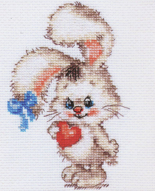 For my bunny 0-78 Counted Cross-Stitch Kit - Wizardi