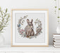 Forest Dweller. Rabbit - PDF Cross Stitch Pattern - Wizardi