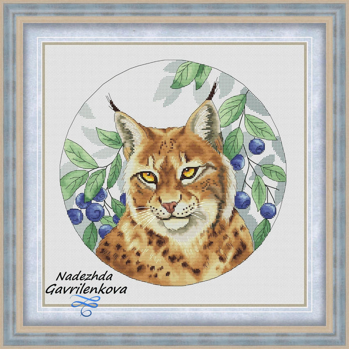 Forest huntress - PDF Counted Cross Stitch Pattern - Wizardi