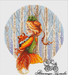 Forest Princess - PDF Cross Stitch Pattern - Wizardi
