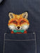 Fox Cross Stitch on Clothes kit B-242 / SV-242 - Wizardi