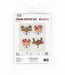 Foxes and Deer JK032L Counted Cross-Stitch Kit - Wizardi