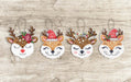 Foxes and Deer JK032L Counted Cross-Stitch Kit - Wizardi