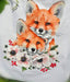 Foxes - PDF Counted Cross Stitch Pattern - Wizardi