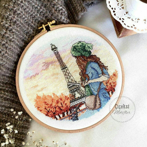 France. Dreams of Paris - PDF Cross Stitch Pattern - Wizardi