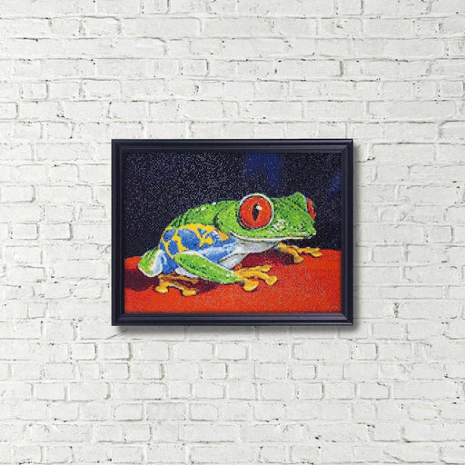 Frog WD317 15.7 x 11.8 inches Wizardi Diamond Painting Kit - Wizardi