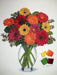 Gerberas - PDF Counted Cross Stitch Pattern - Wizardi