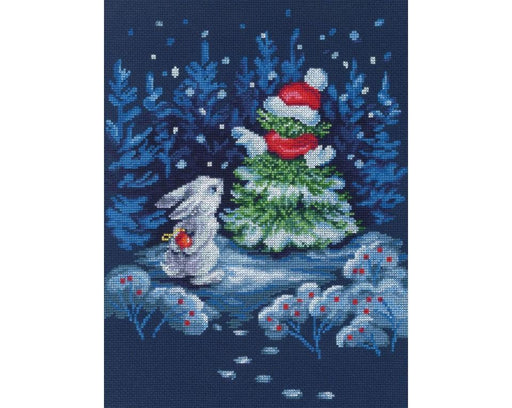 Gift for a Christmas tree M973 Counted Cross Stitch Kit - Wizardi