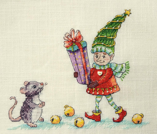 Gift from the Mouse PR-23 Counted Cross-Stitch Kit - Wizardi