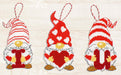 Gnomes of Valentine's Day JK031L Counted Cross-Stitch Kit - Wizardi