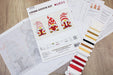 Gnomes of Valentine's Day JK031L Counted Cross-Stitch Kit - Wizardi