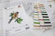 Goldfinch Bird B1197L Counted Cross-Stitch Kit - Wizardi