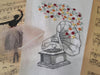 Gramophone - PDF Free Cross Stitch Pattern - Wizardi