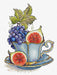Grapes & Fig SM-605 Counted Cross-Stitch Kit - Wizardi