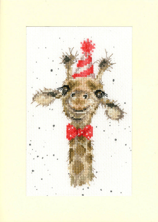 Greeting Card - I'm Just Here For The Cake XGC30 Counted Cross Stitch Kit - Wizardi