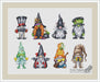 Halloween Dwarfs - PDF Cross Stitch Pattern - Wizardi