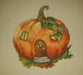 Halloween House. Pumpkin - Free PDF Cross Stitch Pattern - Wizardi