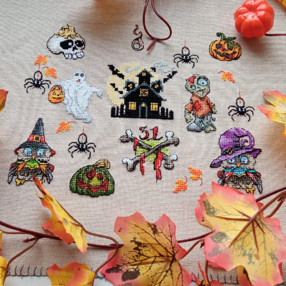 Cross hot Stitch inspired by Halloween H20