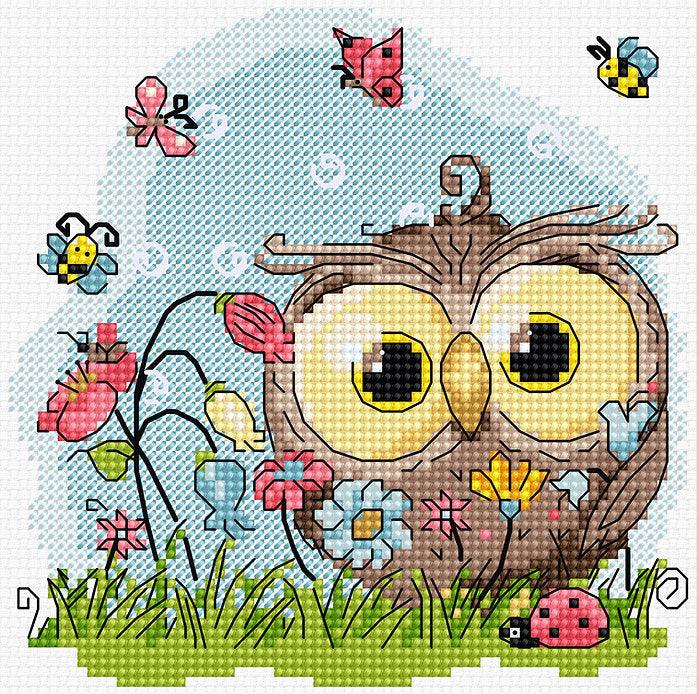 Counted Cross Stitch Kits - Owls
