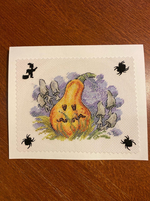 Happy Pumpkins - PDF Cross Stitch Pattern - Wizardi