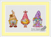 Holiday Dwarfs - PDF Cross Stitch Pattern - Wizardi