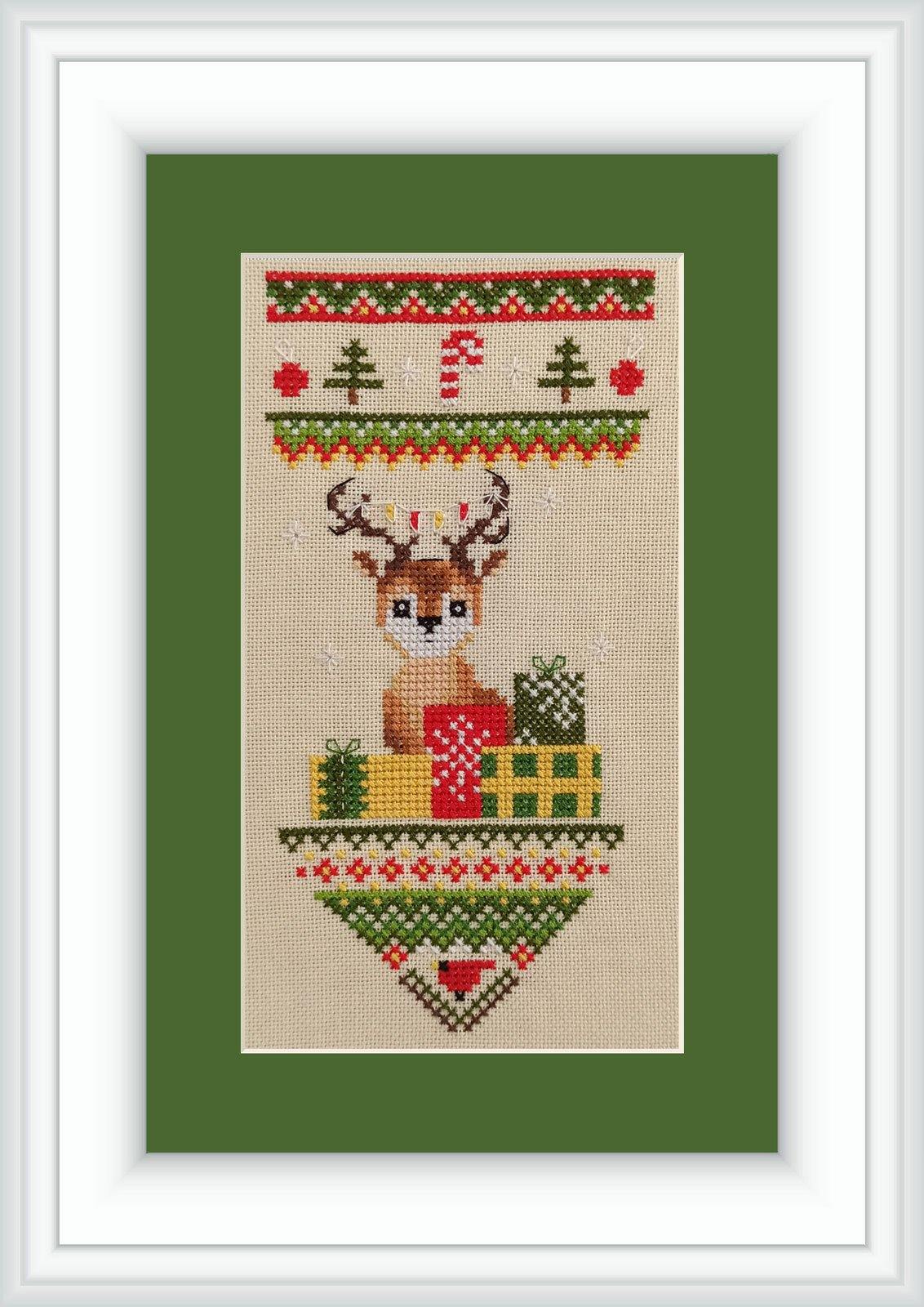 Holiday is Near PM-02 Counted Cross-Stitch Kit - Wizardi