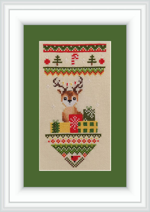 Holiday is Near PM-02 Counted Cross-Stitch Kit - Wizardi
