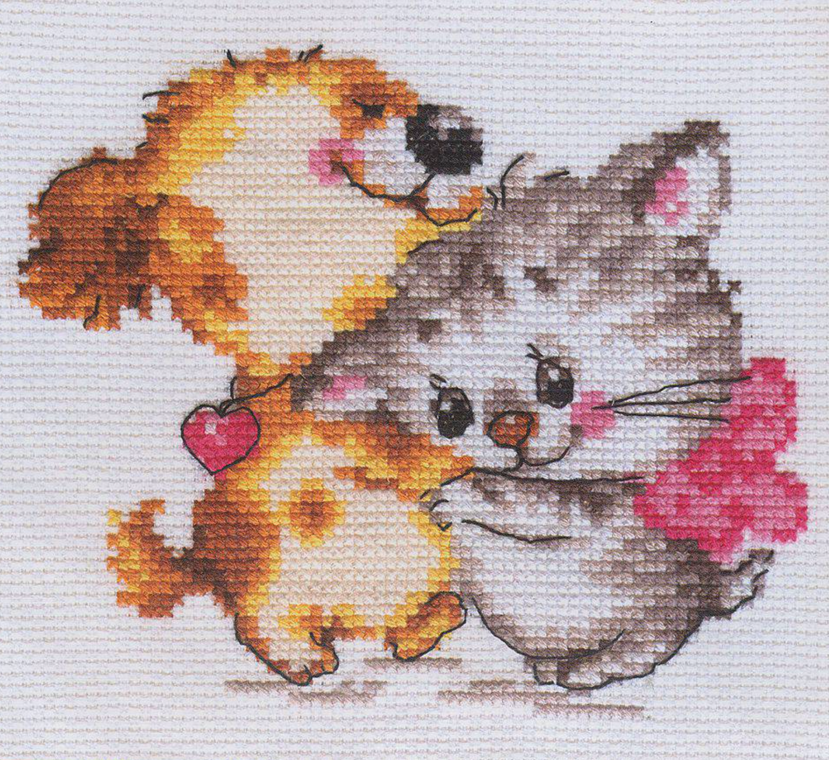 I adore You! 0-36 Counted Cross-Stitch Kit - Wizardi