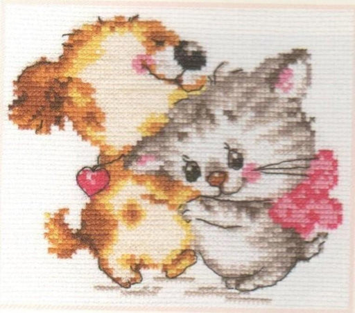 I adore You! 0-36 Counted Cross-Stitch Kit - Wizardi