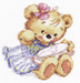 I love to embroider! 0-93 Counted Cross-Stitch Kit - Wizardi
