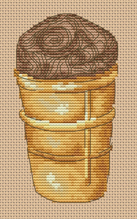 Ice Cream - Free PDF Cross Stitch Pattern - Wizardi