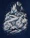 Ice dragon - PDF Counted Cross Stitch Pattern - Wizardi