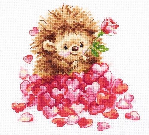 In Love 0-211 Counted Cross-Stitch Kit - Wizardi