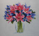 Irises and Lilies - PDF Counted Cross Stitch Pattern - Wizardi