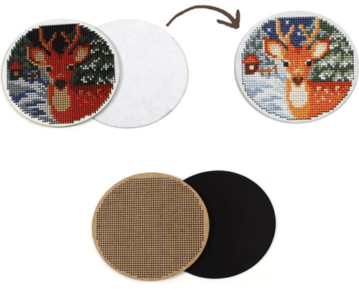Kit for decorating with perforated wooden form EHW039 - Wizardi