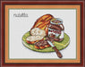 Kitchen Still Life. Nutella - PDF Cross Stitch Pattern - Wizardi