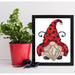 Ladybug Gnome - PDF Cross Stitch Pattern - Wizardi