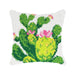 Latch hook cushion kit "Cactus" 4190 - Wizardi