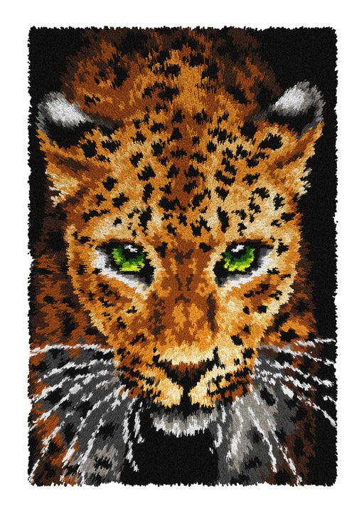 Latch hook rug kit "Leopard" 4164 - Wizardi