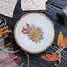 Leaf Cross stitch pattern Fall Cross Stitch pdf Autumn cross stitch pattern Modern Counted cross stitch Thanksgiving cross stitch - Wizardi