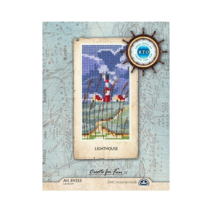 Lighthouse EH355 Counted Cross Stitch Kit - Wizardi