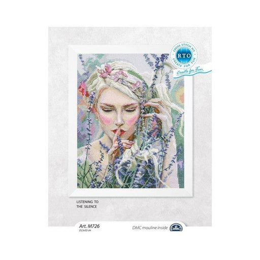 Listening to the silence M726 Counted Cross Stitch Kit - Wizardi