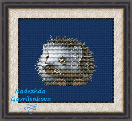 Little Hedgehog - PDF Counted Cross Stitch Pattern - Wizardi
