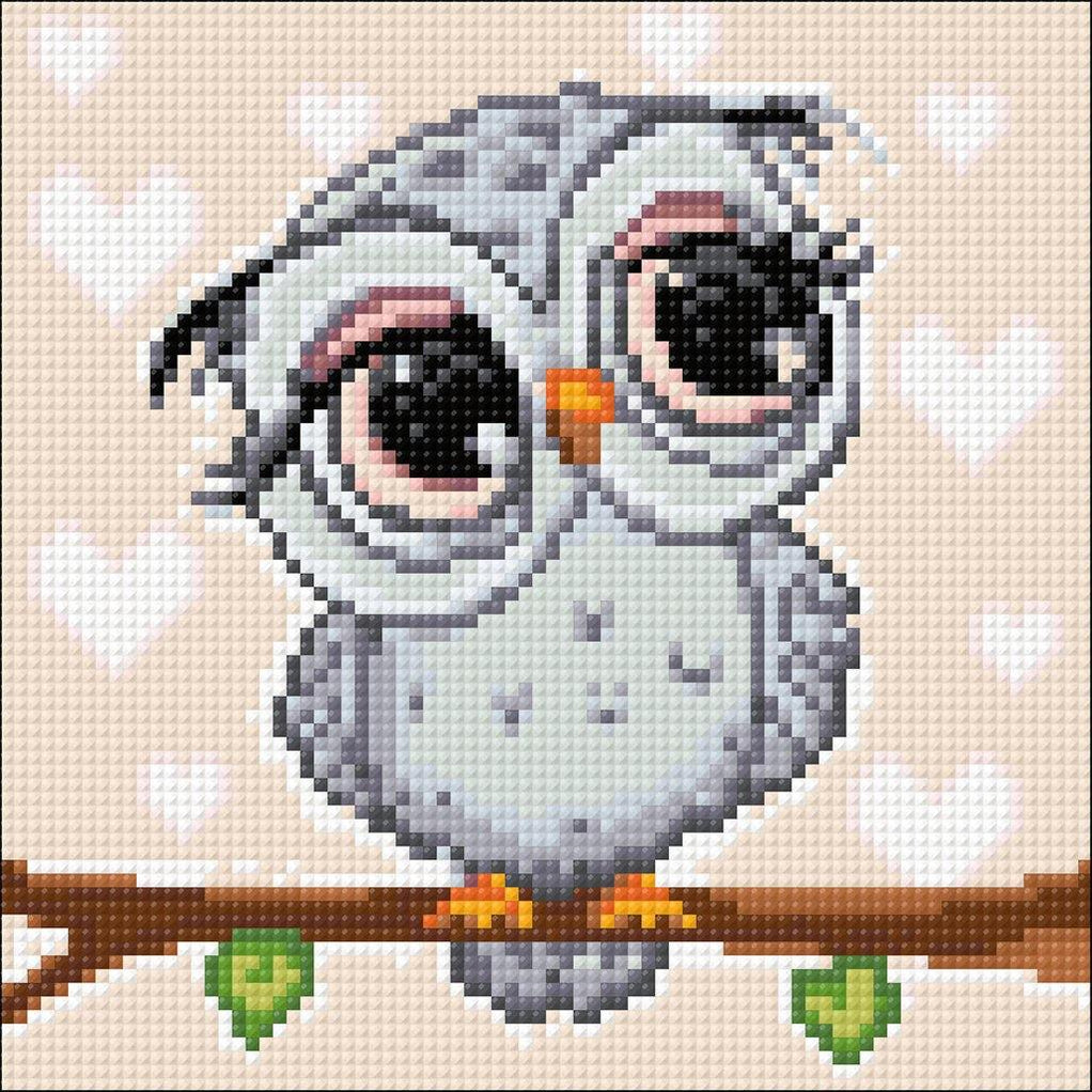 Little Owl CS2711 7.9 x 7.9 inches Crafting Spark Diamond Painting Kit ...