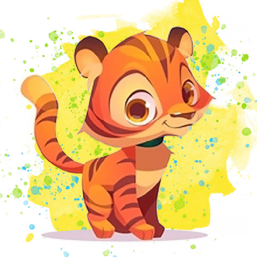 Little Tiger CS2700 7.9 x 7.9 inches Crafting Spark Diamond Painting Kit - Wizardi