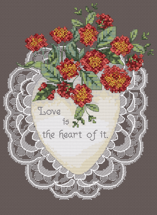 Love Is.. - PDF Cross Stitch Pattern - Wizardi