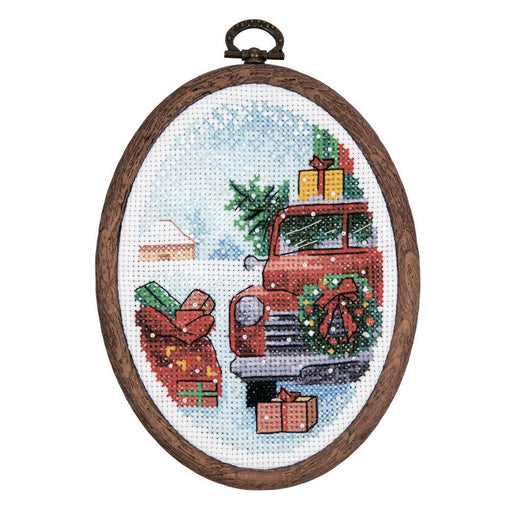 M-502C Counted cross stitch kit series "Preparing for the Holidays" - Wizardi